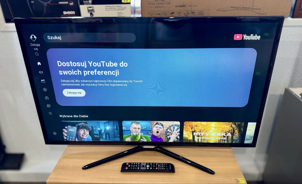 Telewizor Samsung 40cali - You tube - DVBT2 - UE40F5500AW