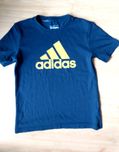 Adidas T-shirt chłopięcy granatowy 140