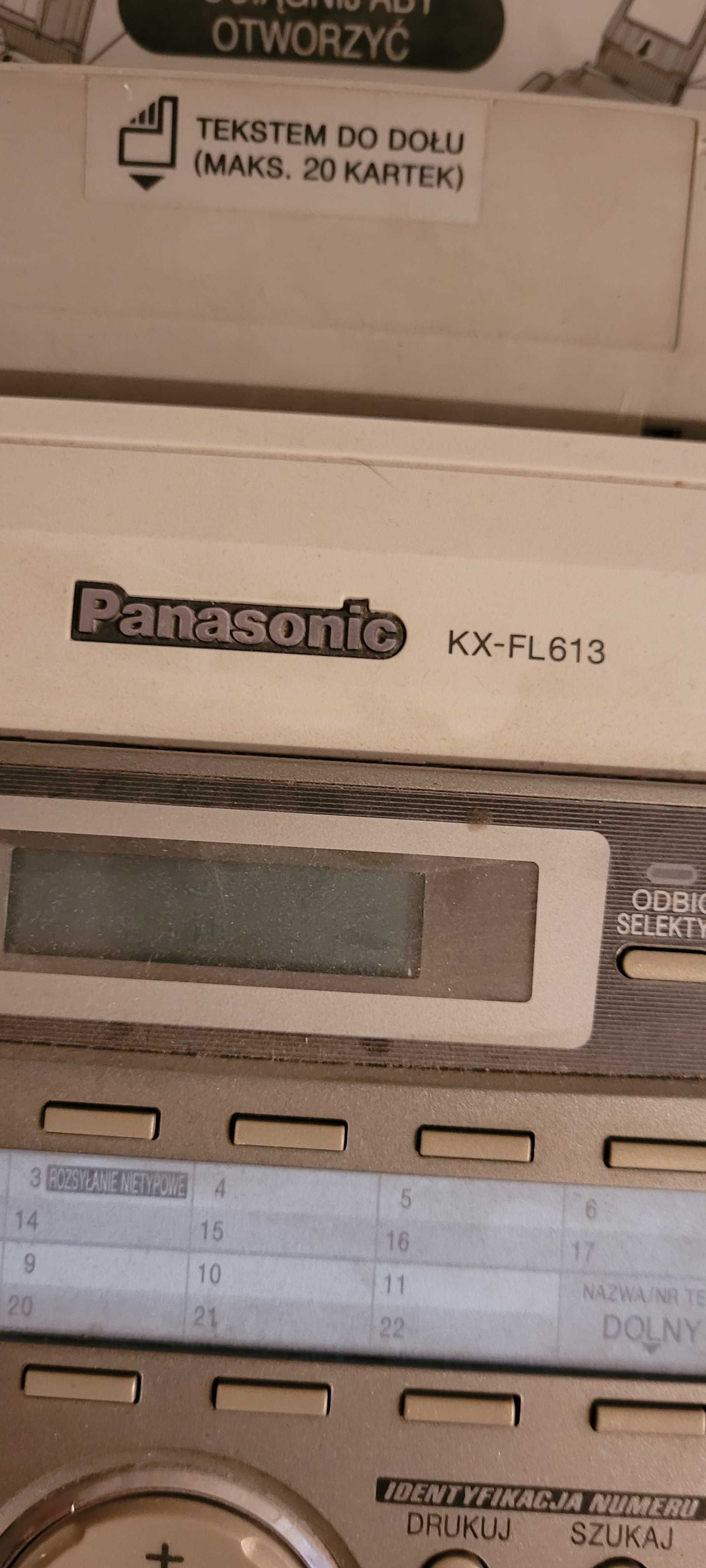 Telefon fax panasonic kx-fl613