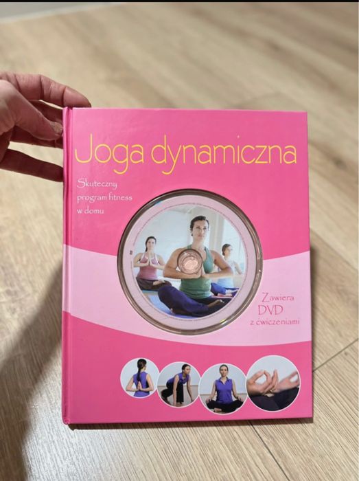 Joga dynamiczna program fitness w domu ksiazka dvd