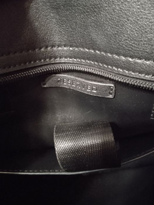 Skórzana torebka damska Reserved duża