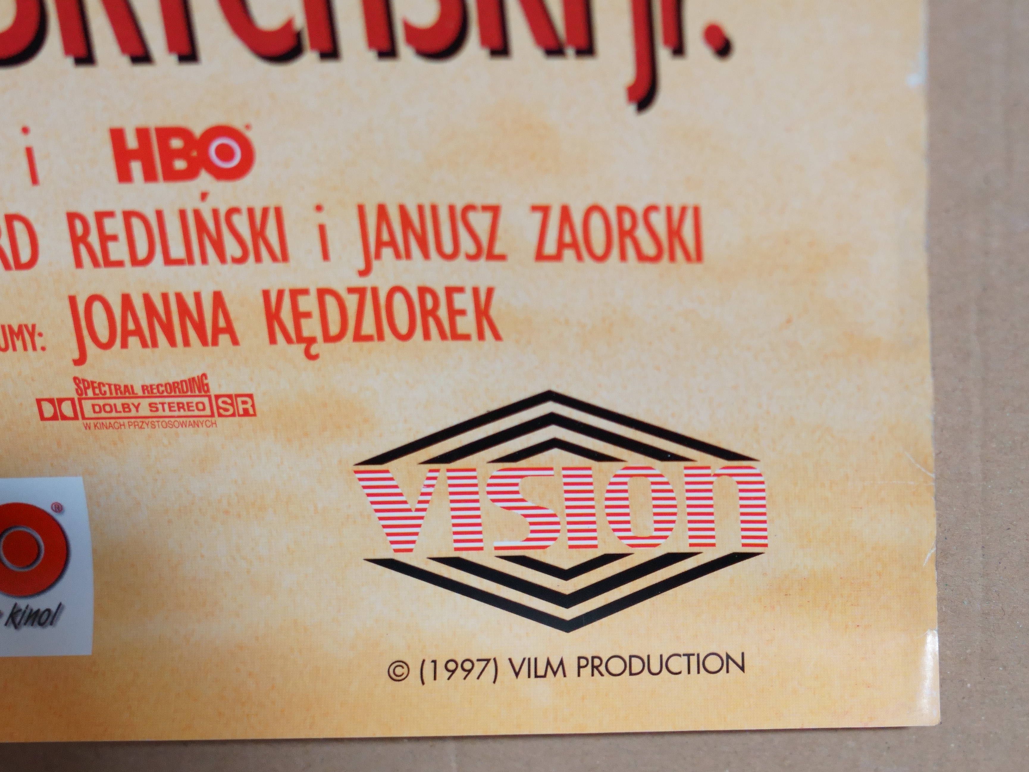 Stary Plakat - Szczęśliwego Nowego Jorku 1997