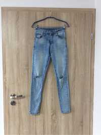 Spodnie dżinsy damskie rozmiar S (36)
