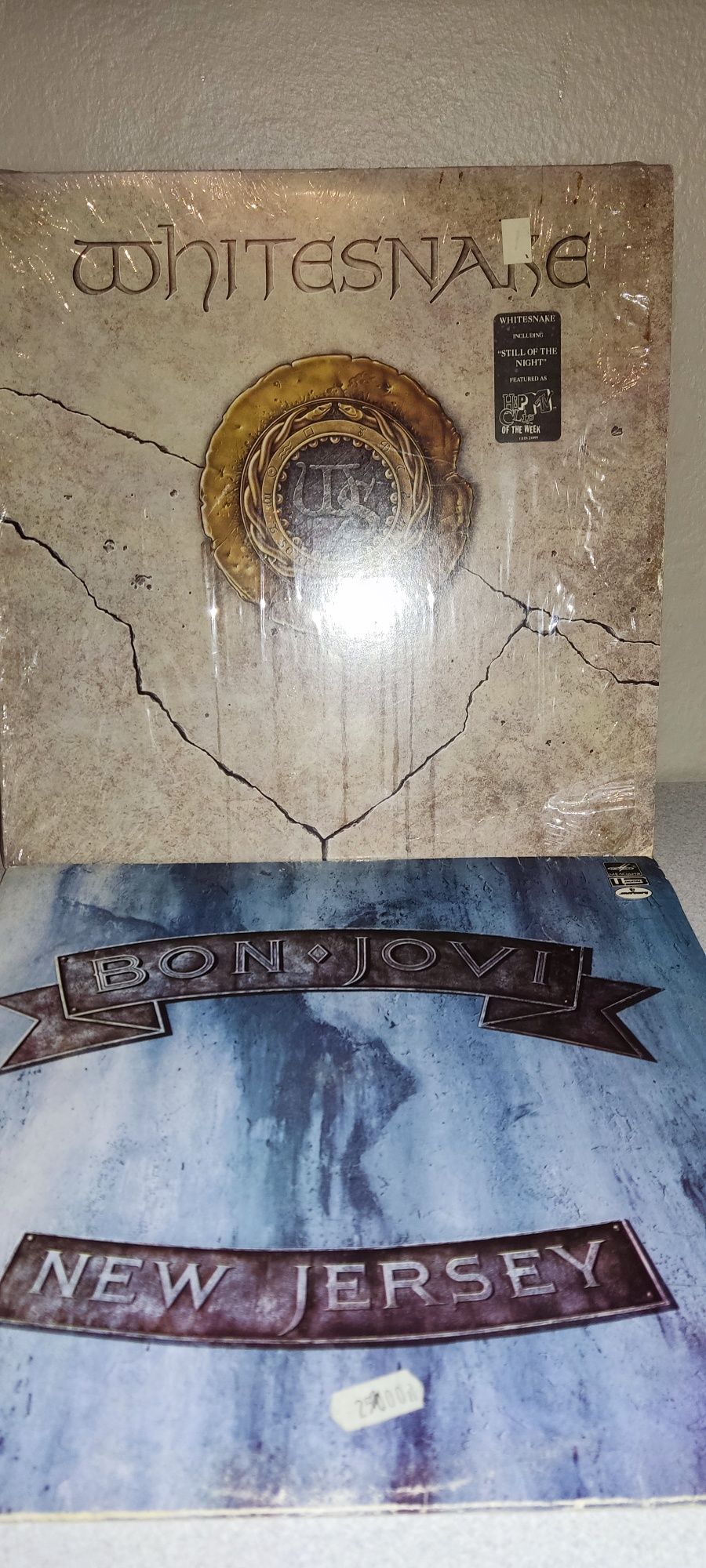 Vinyle Whitesnake,Bon Jovi.