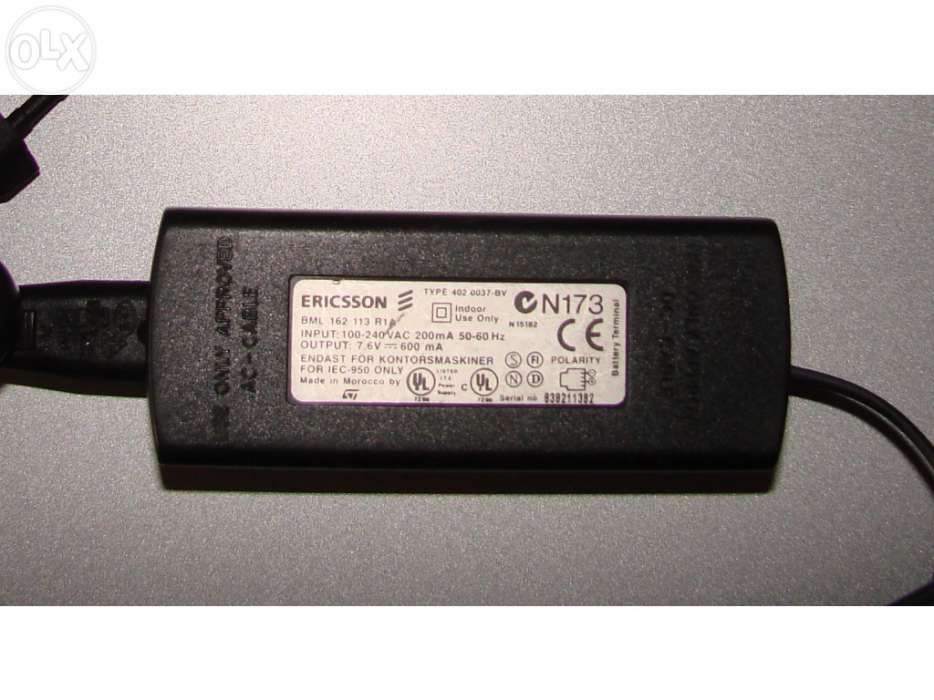 Carregador Ericsson
