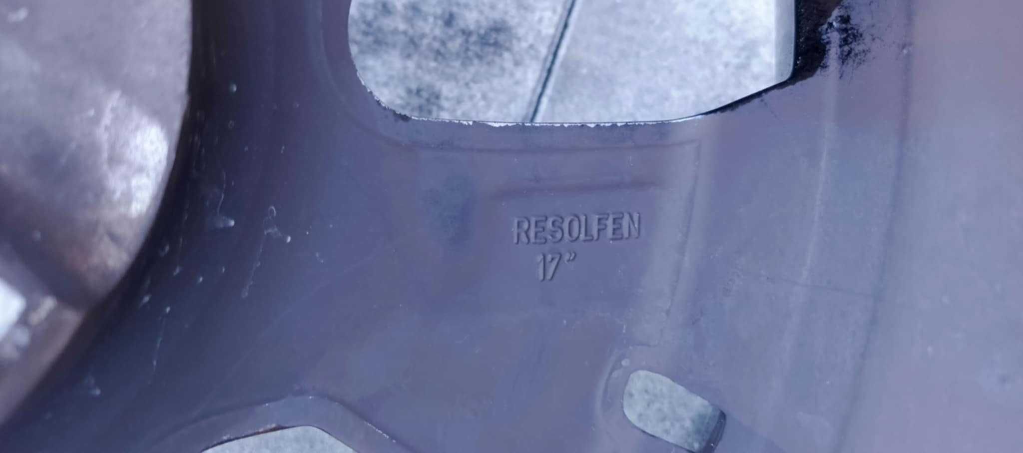 Alufelgi koła citroen et26 17' RESOLFEN 205/50/17 czarne 4x108