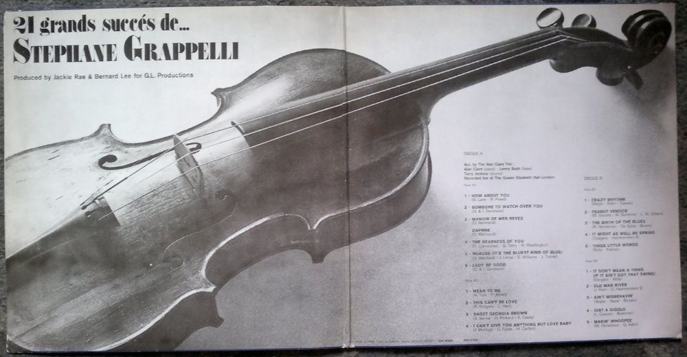 Stephane Grappelli-21grands succes de.Winyl,2Lp.