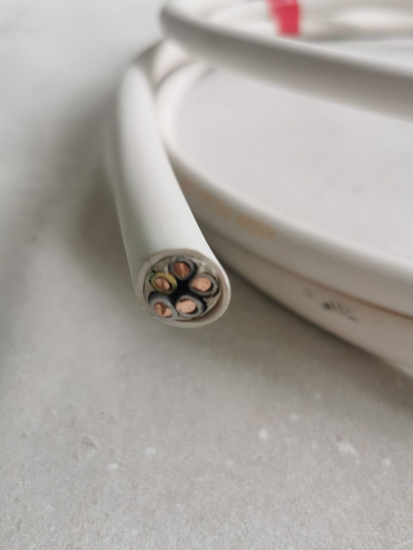Kabel 5x6 4m nowy