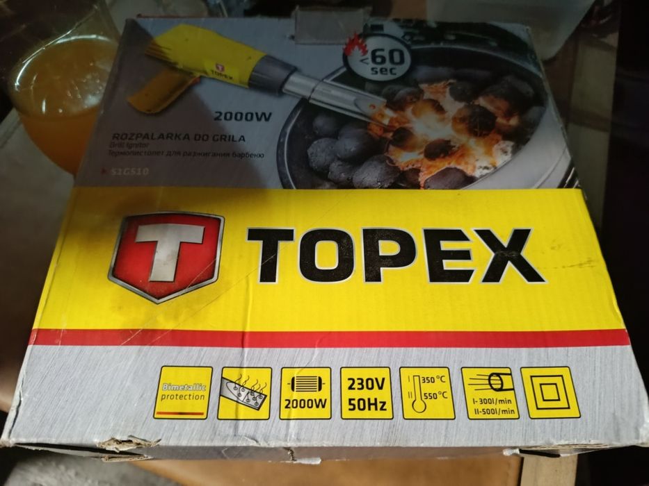 Podpalarka do grilla nowa