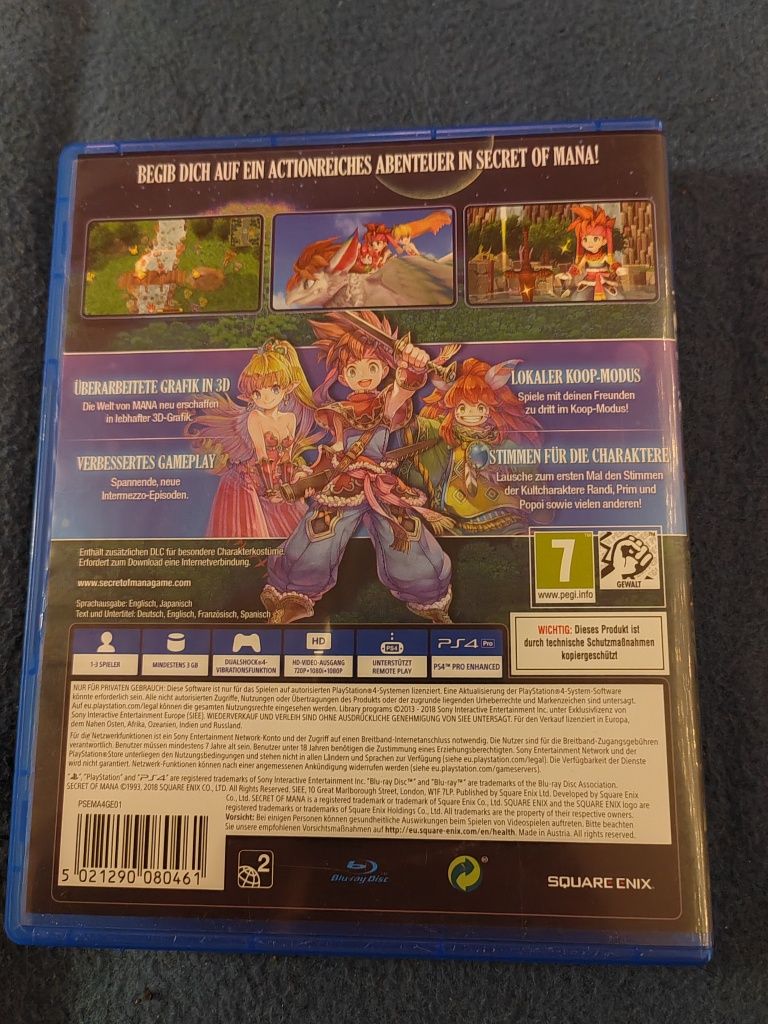 Secret of mana ps4 PlayStation 4 5