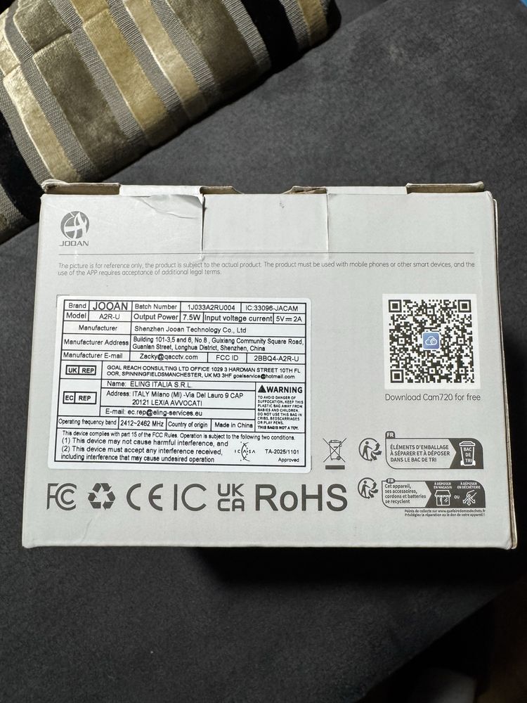 Smart camera wifi