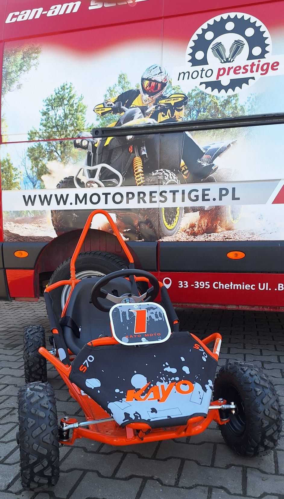 Nowy Gokart Buggy Kayo 70 Zapraszamy MotoPrestige Nowy Sącz