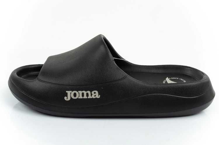 Joma klapki męskie laczki na basen na plaże lekkie czarne r. 39-46