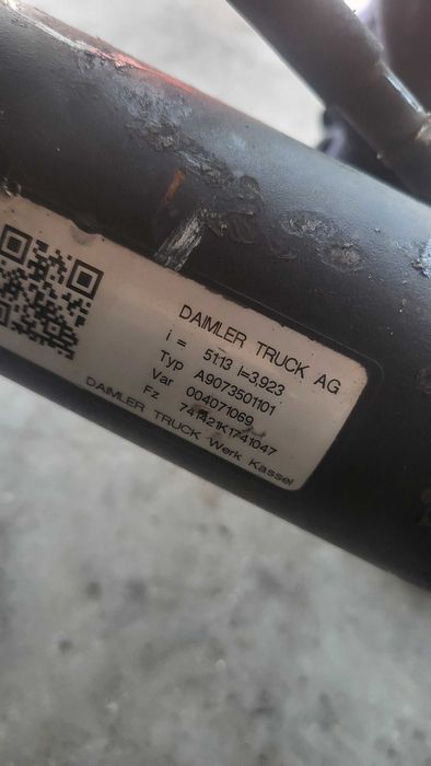 Задній міст мост  Mercedes Sprinter Crafter W906 W907 W910 51/13
