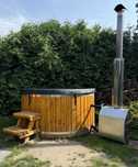 Balia ogrodowa od producenta hydromasaż aeromasaż piec zewnętrzny FV23