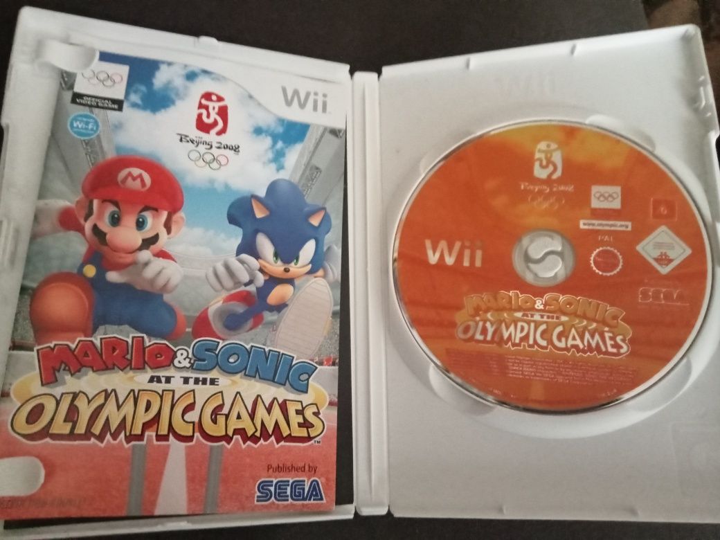 mario & sonic  nintendo wii.