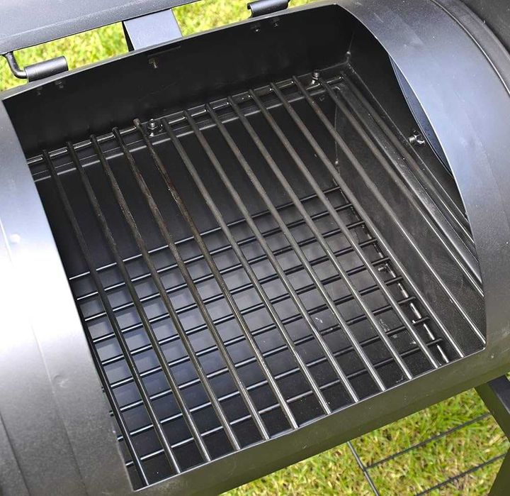 Grill węglowy z funkcją wędzarki  EL FUEGO DAKOTA 66x41cm STABILNA !