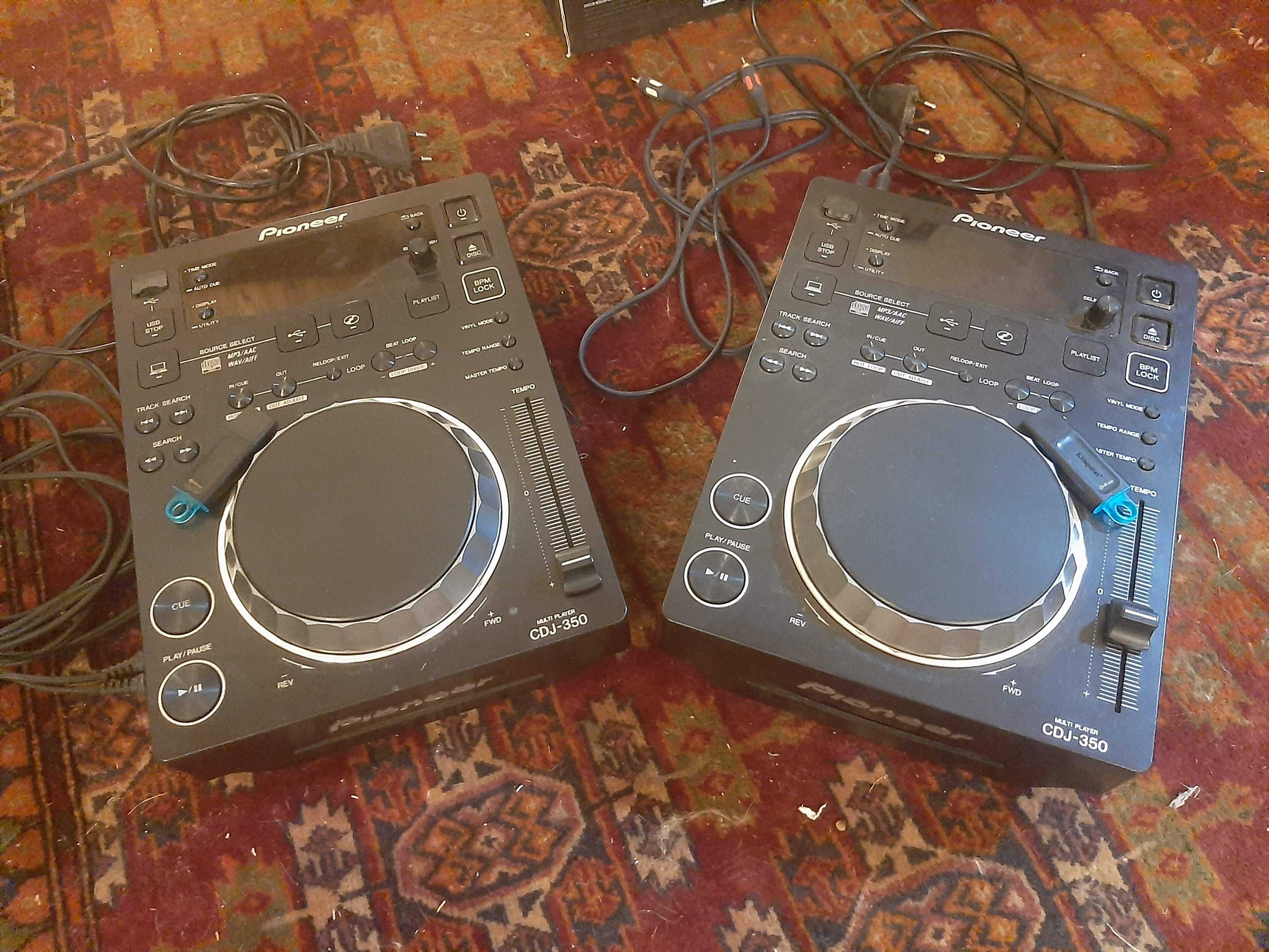 Pair of Multi player CDJ-350 PIONEER DJ