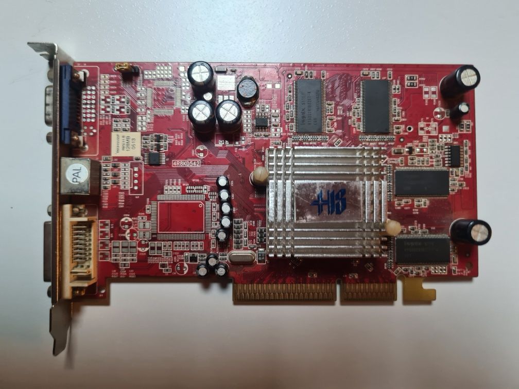 Karta graficzna Radeon HIS 9600, 128mb vivo AGP retro Pc