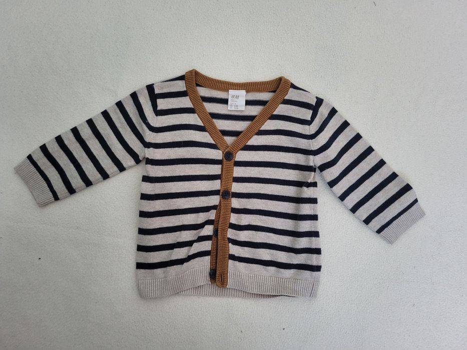 Sweterek chlopiecy r.74 H&M