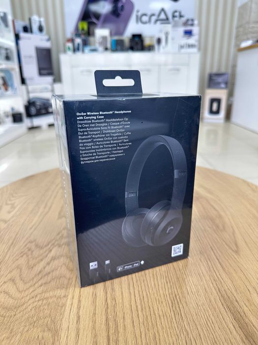 Навушники Beats by Dr. Dre Solo3 Wireless Gloss Black (MNEN2)