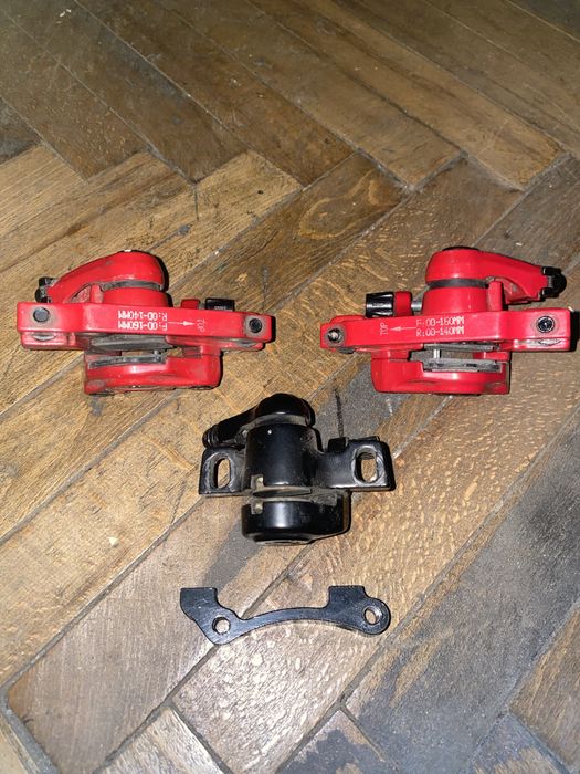 Дискові гальма, каліпери передній та задні для kugoo g1