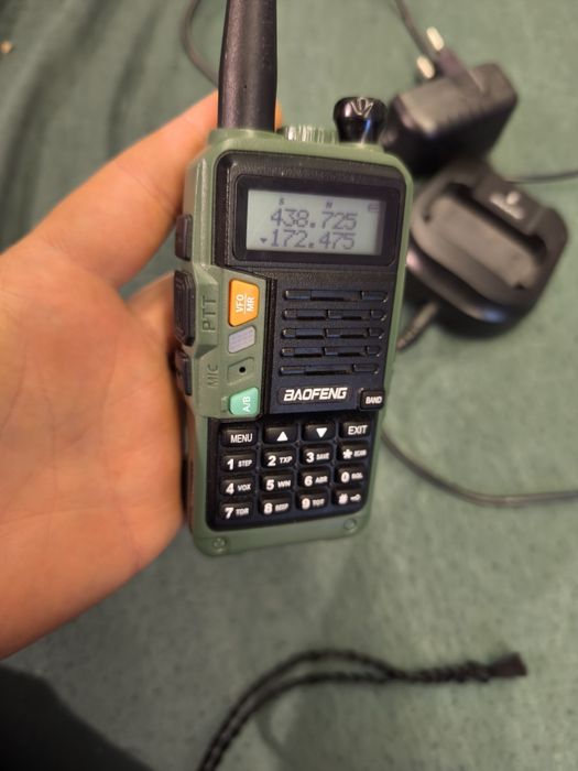 Baofeng krótkofalówka - odbiera częstotliwości służb