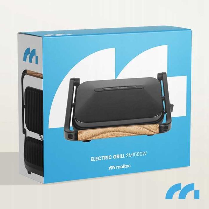 Grill Elektryczny Opiekacz Do Kanapek Panini Toster Składany Non-Stick