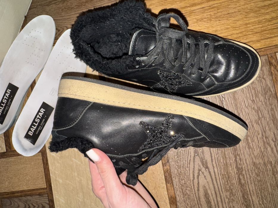 Golden Goose кеди утеплені, 24,5 см