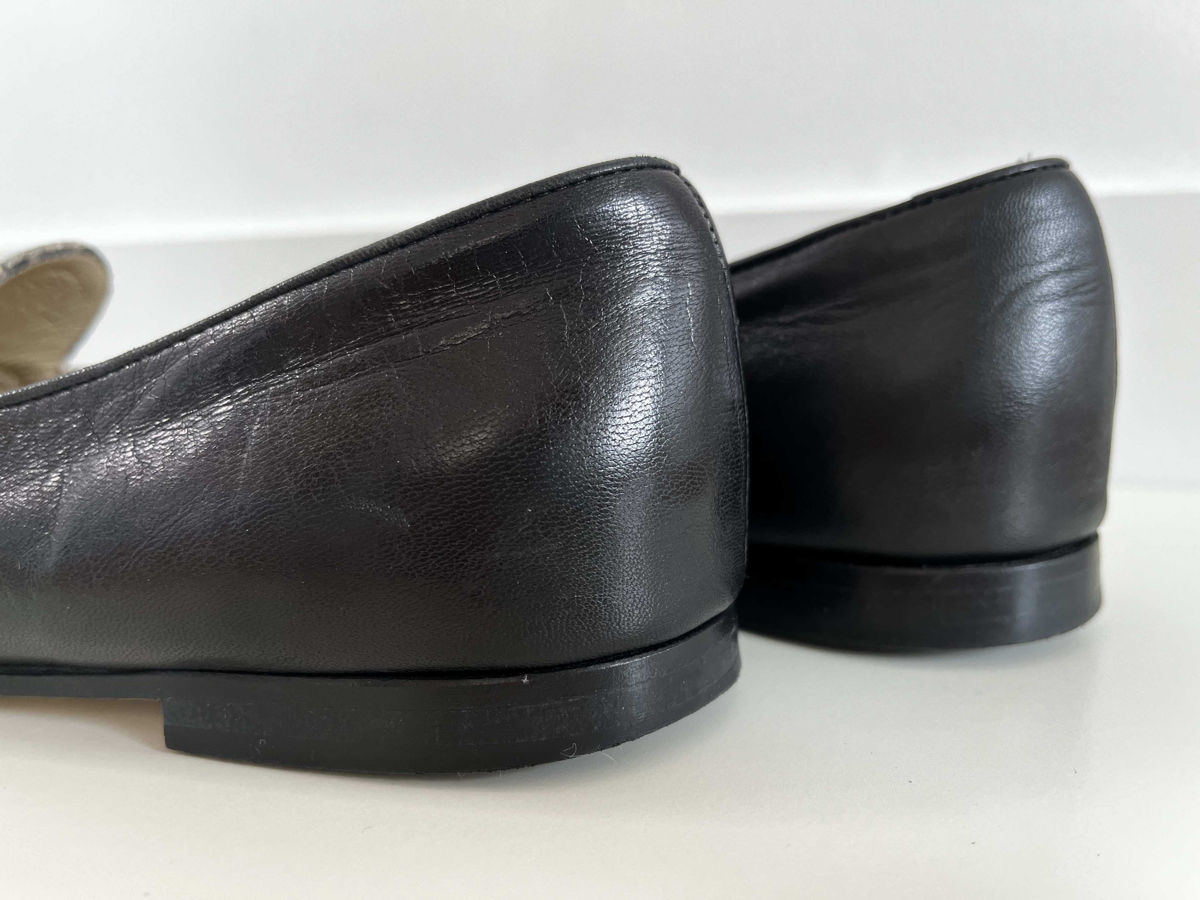 Hobbs London Loafer Lordsy panterka damskie r. 38