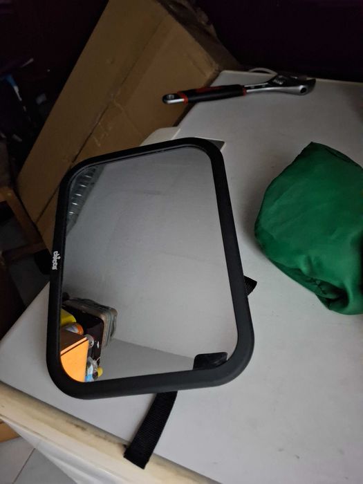 Espelho carro para ver crianças