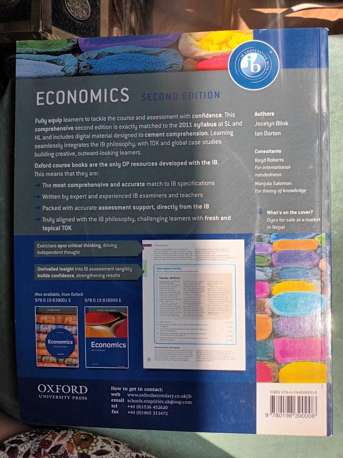 IB Economics course companion second edition książka matura