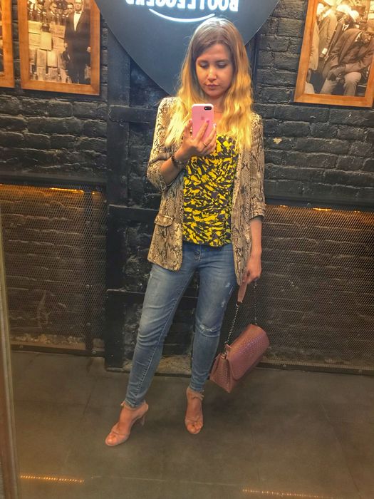 Пиджак зі скороченими рукавами