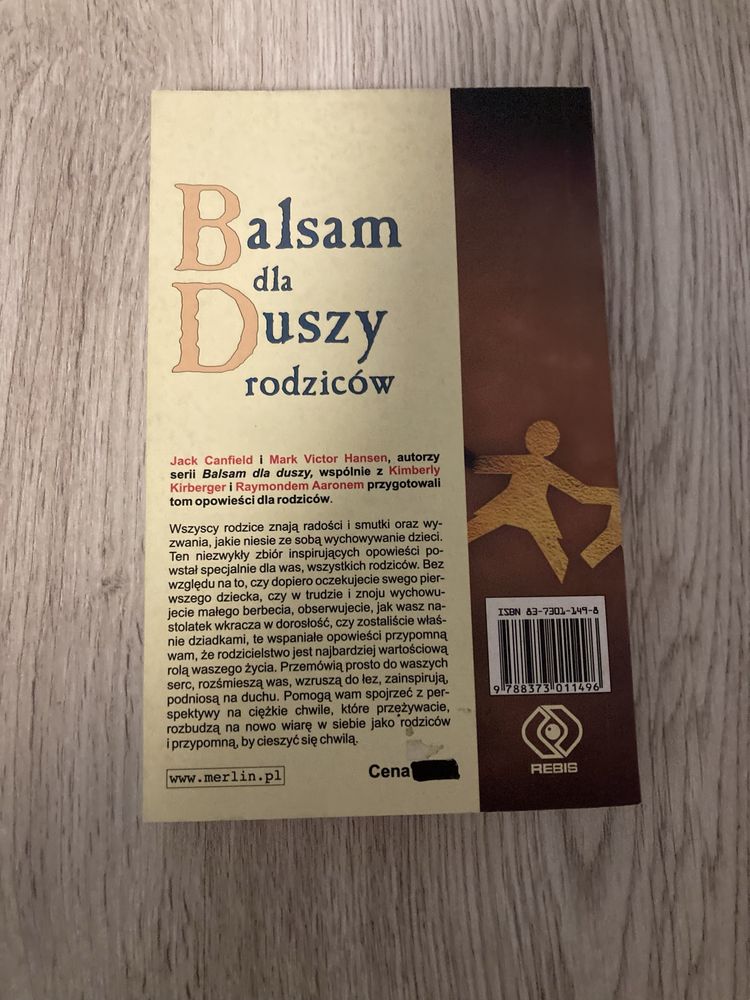 Balsam dla duszy rodziców Canfield Hansen Kirberger