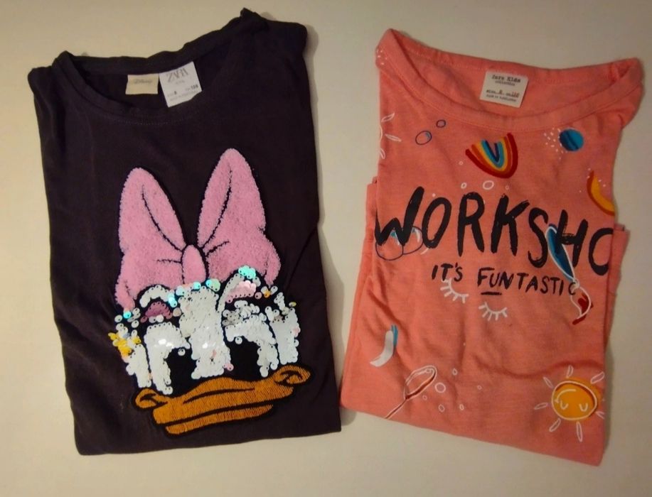 Conjunto de duas camisolas da Zara - 8 anos