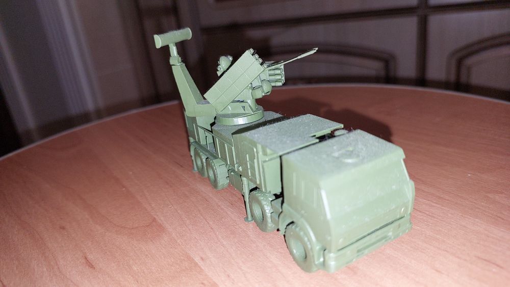 3д модель зі смоли Панцирь с1 ,маштаб 1.87