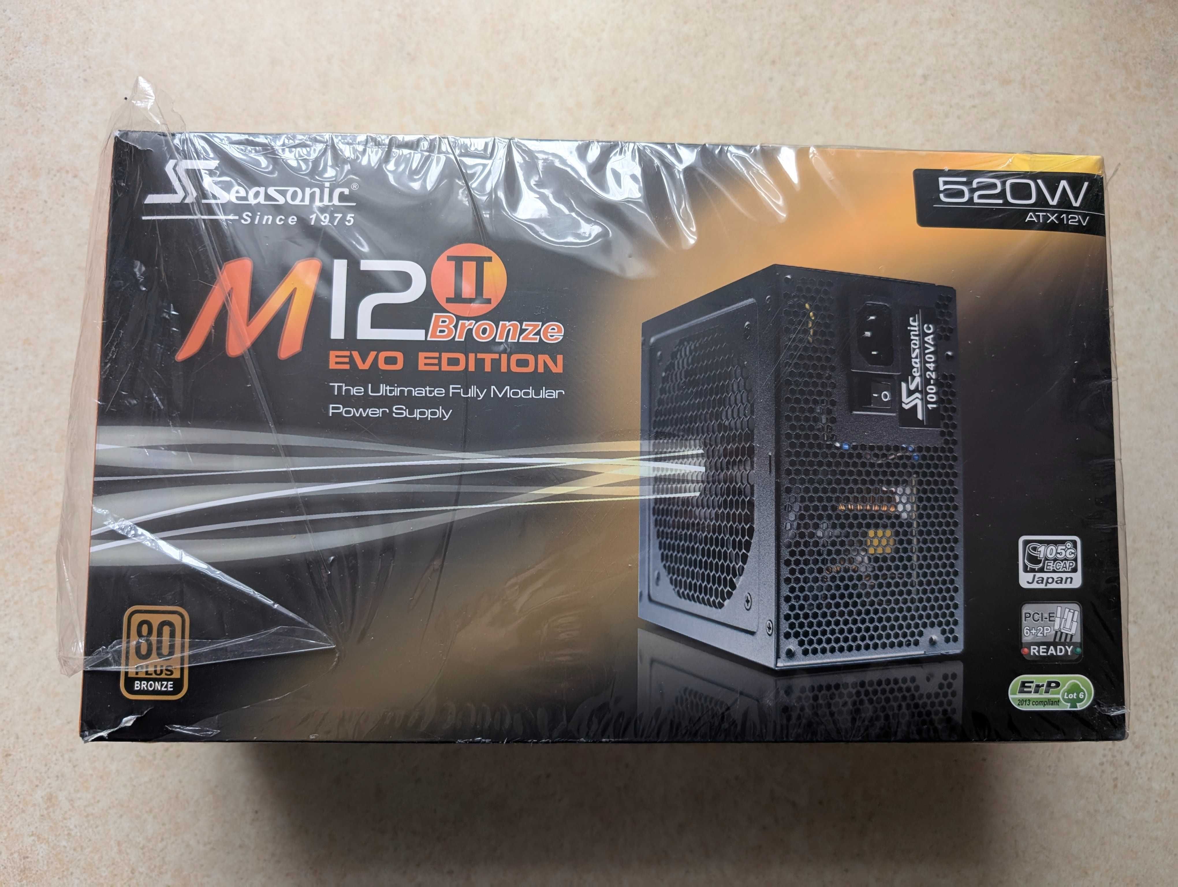 Блок живлення Seasonic S12II-520 520W Bronze (SS-520GB)