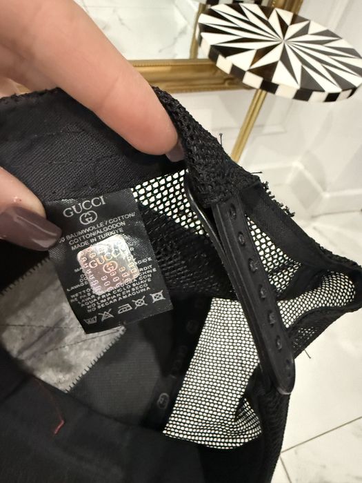 Czapka z daszkiem gucci stylowa modna bejsbolówka