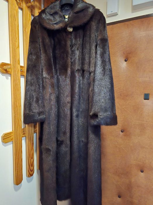 Szuba z naturalnego futra norek