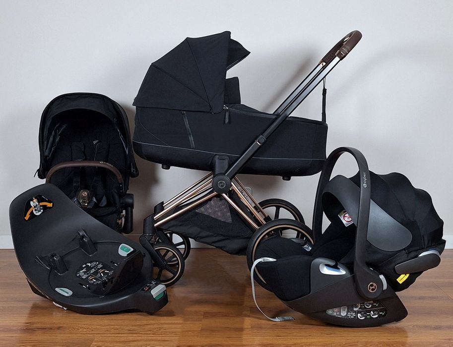 Cybex Priam 4w1 . REWELACYJNY STAN . Baza isofix 360 . Fotelik Cybex .