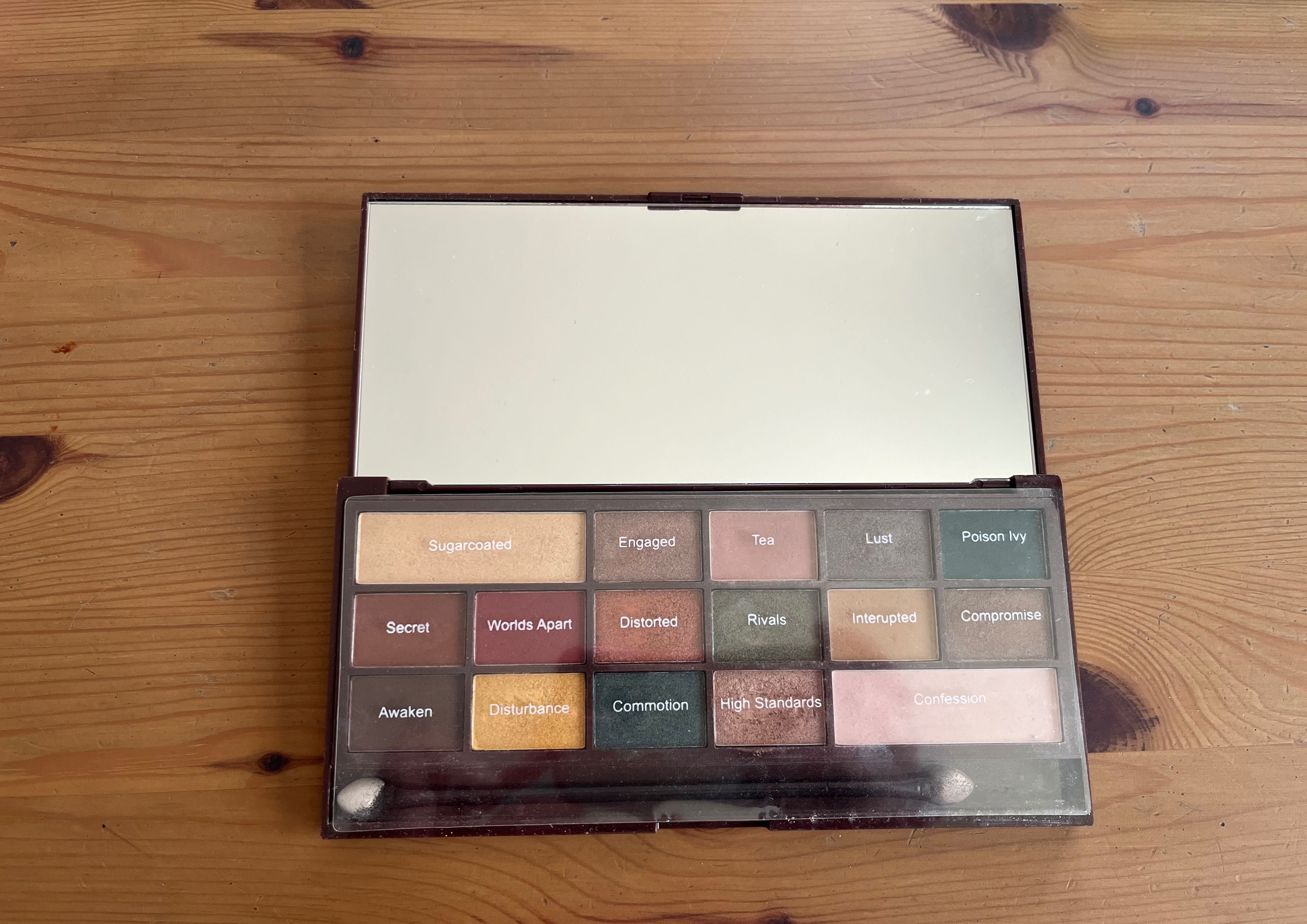 Makeup Revolution paleta cieni do powiek Chocolate Mint