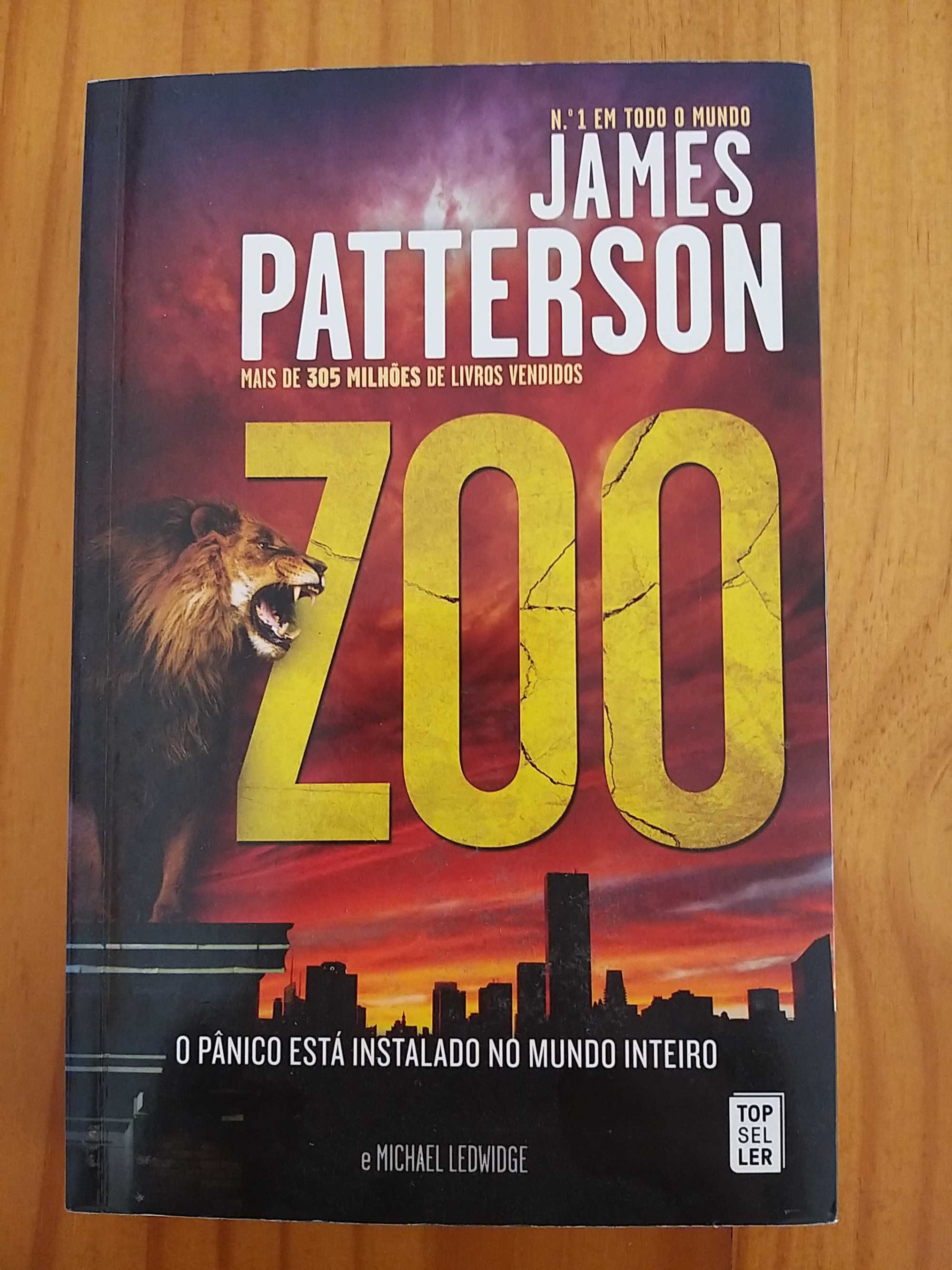 Livro Zoo de Michael Ledwidge e James Patterson
