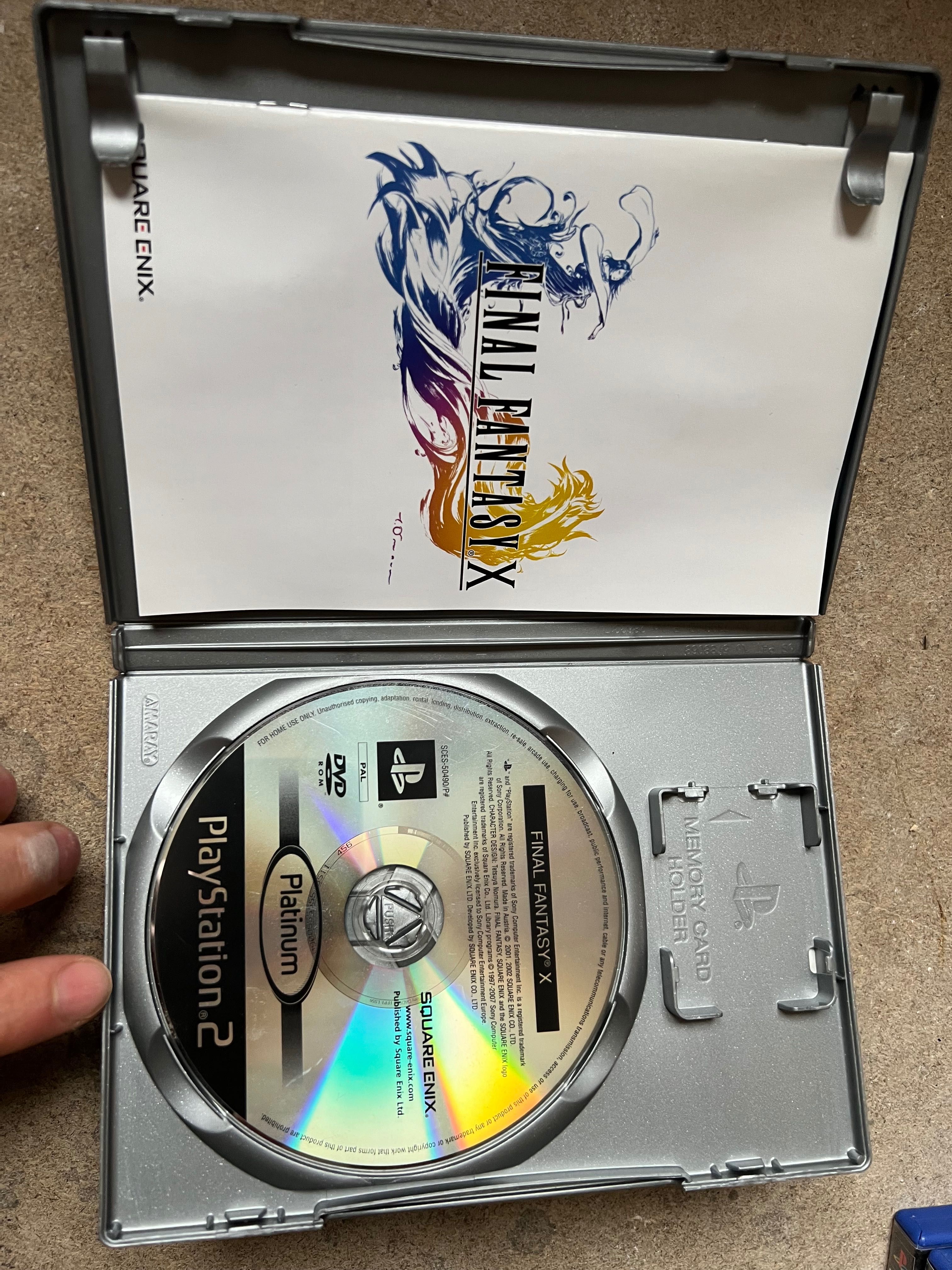 Gra PS2 Final Fantasy X + książeczka