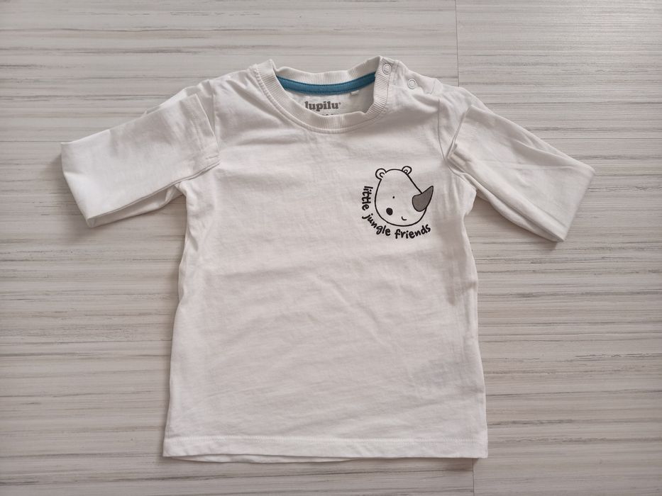 Bluzka chłopięca długi rękaw rozmiar 86/92 Lupilu