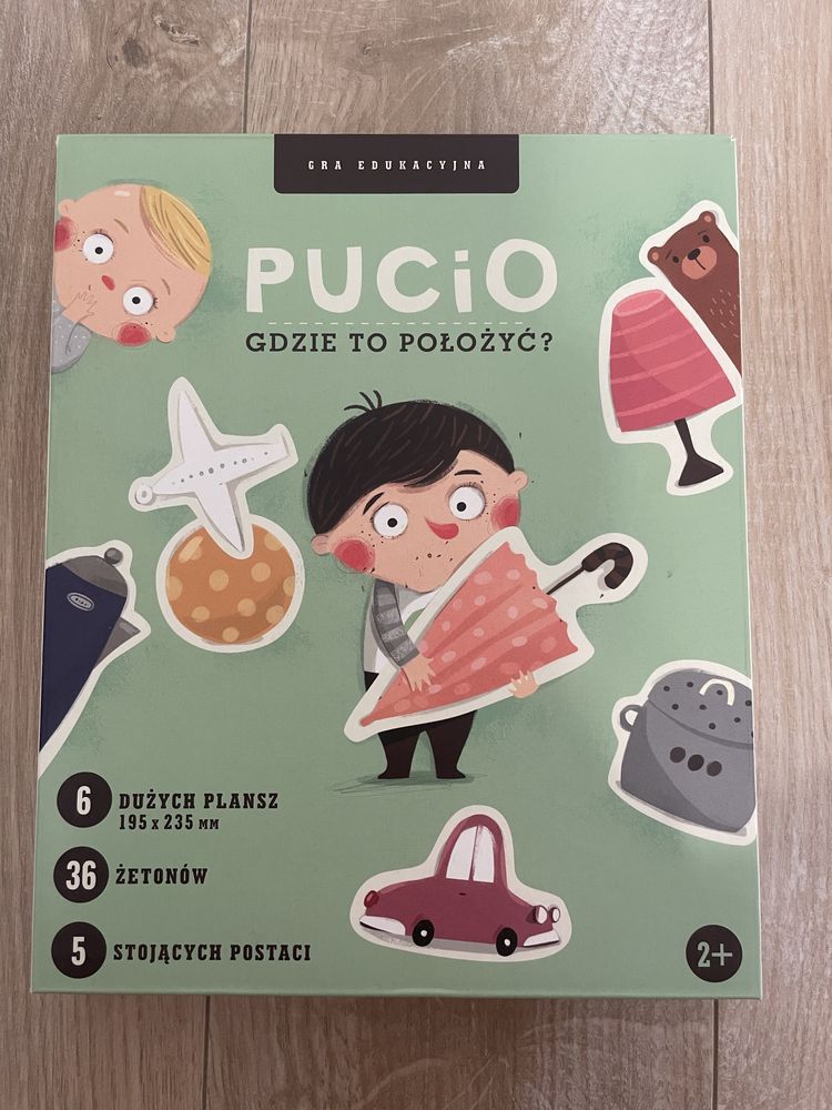 Puzzle Pucio - komplet 3 - okazja