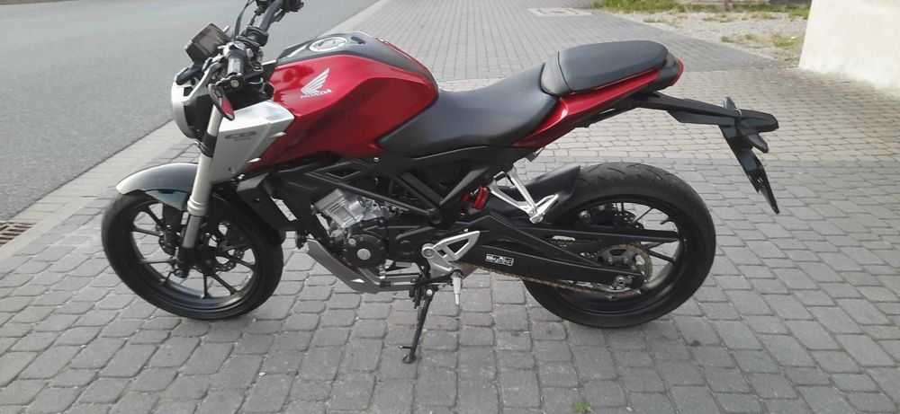 HONDA CB 125 R ABS Leo Vince oryginał bezwypadkowy KODO transport raty