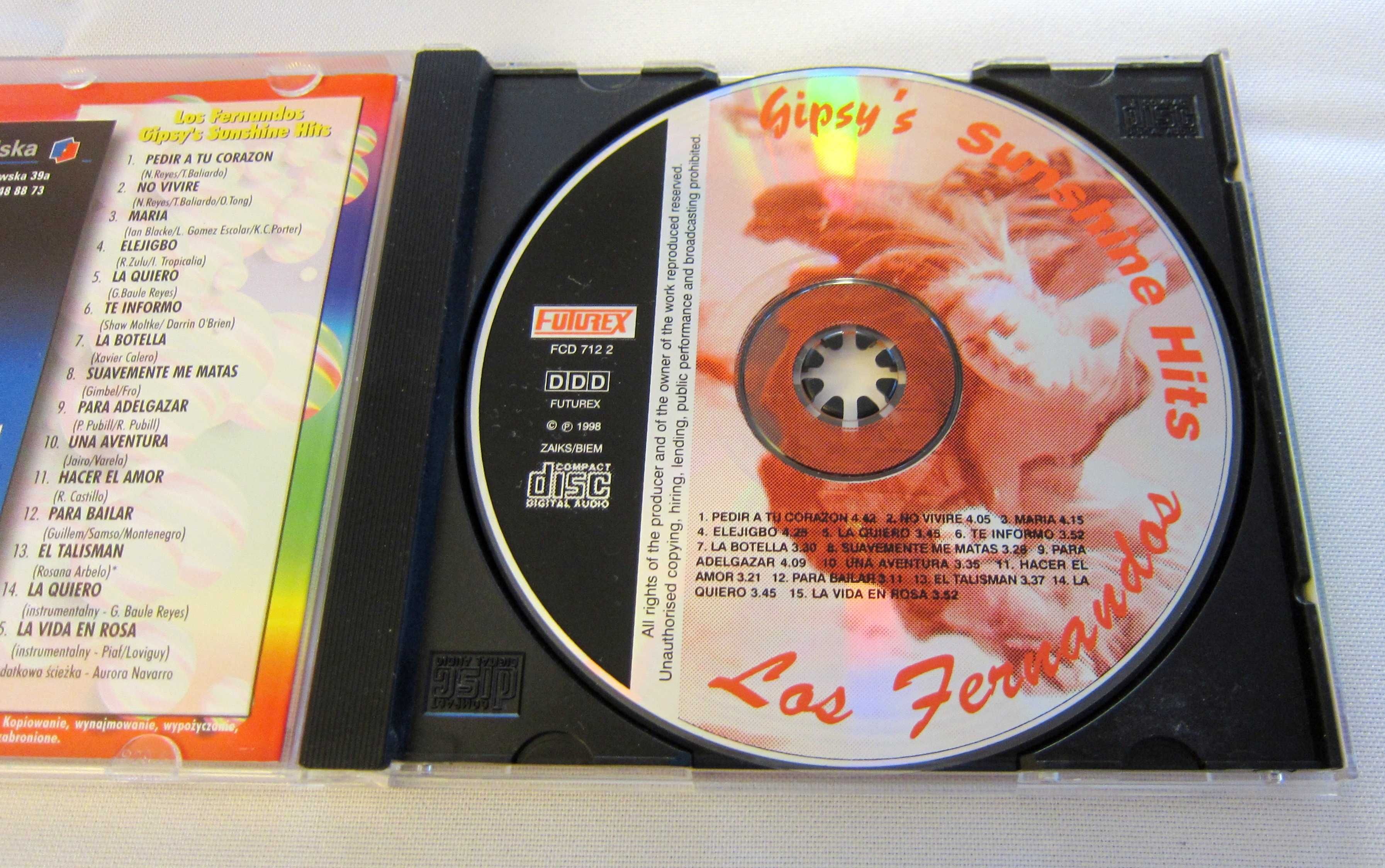 CD  Los Fernandos - 15 Przebojów Latynoskich - stan bdb