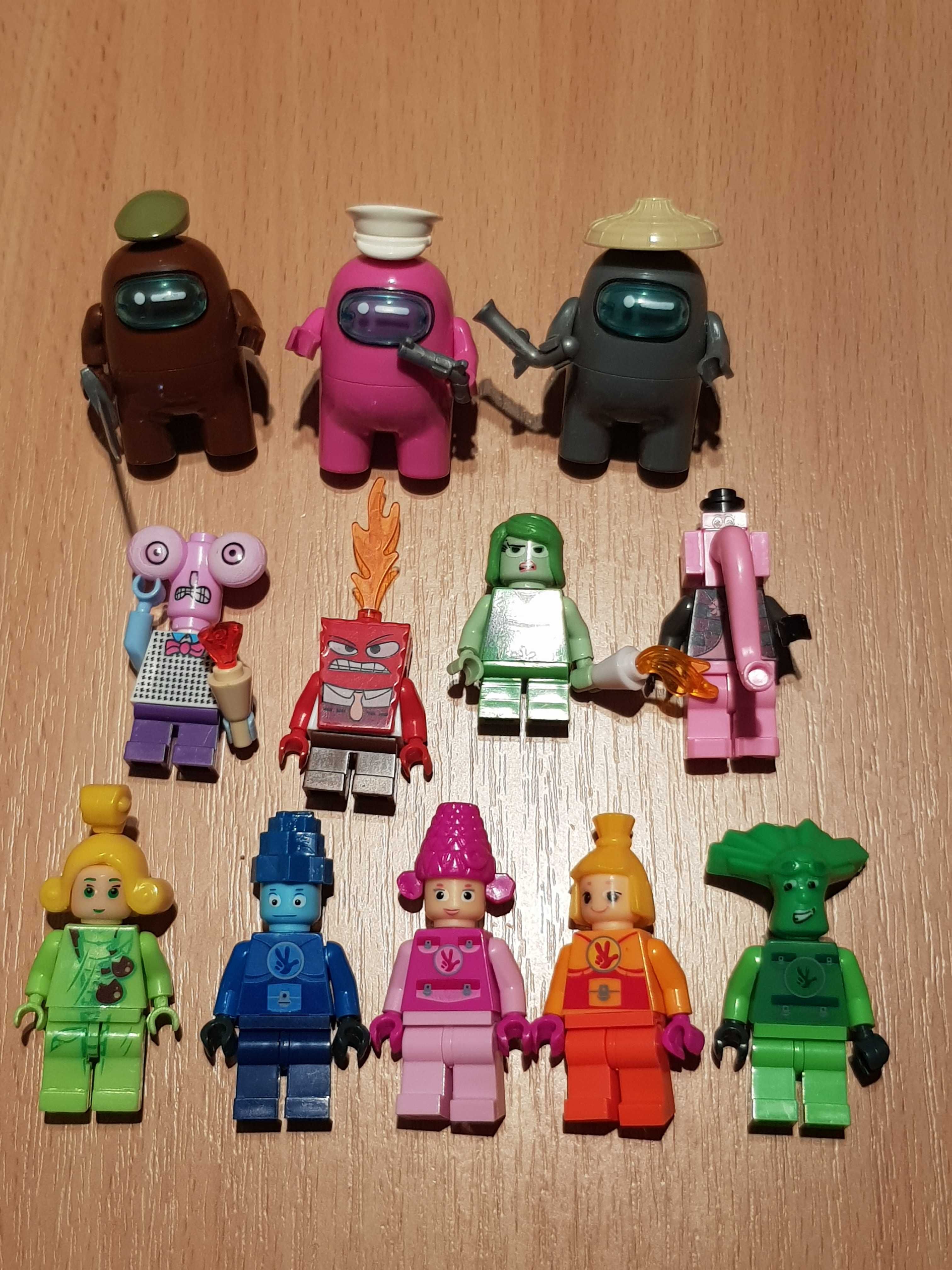 Lego фигурки Микки маус фиксики амонгас робокар поли снупи