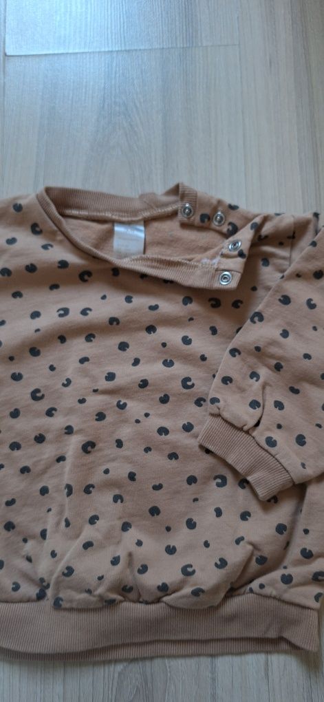 Zestaw bluza dresowa+legginsy H&M r.86