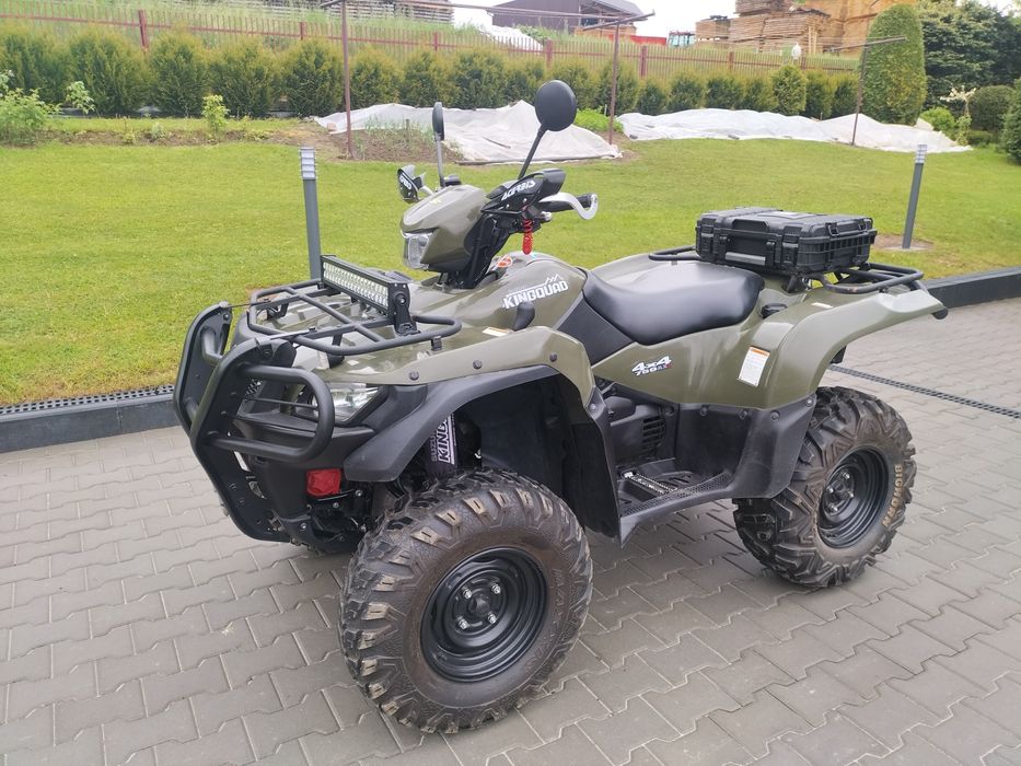 Suzuki Kingquad 750 zarejestrowany doinwestowany Grizzly 700 660